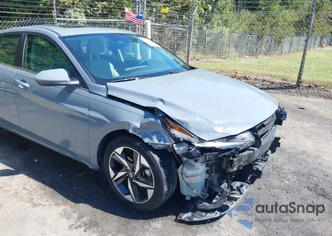 2021 Hyundai Elantra Limited from USA, damaged, VIN KMHLP4AG2MU090452